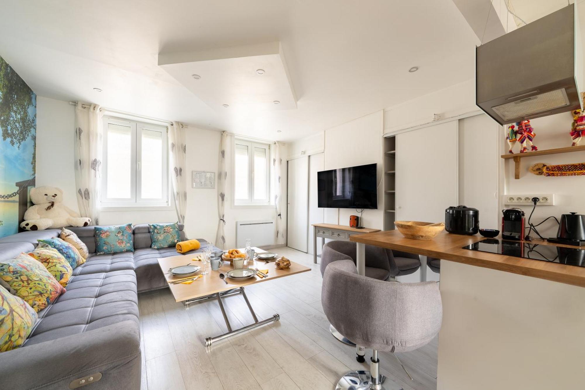 Appartamento Casa Inca Calais - Duplex Soleil Latino - Parking Free, Station Esterno foto
