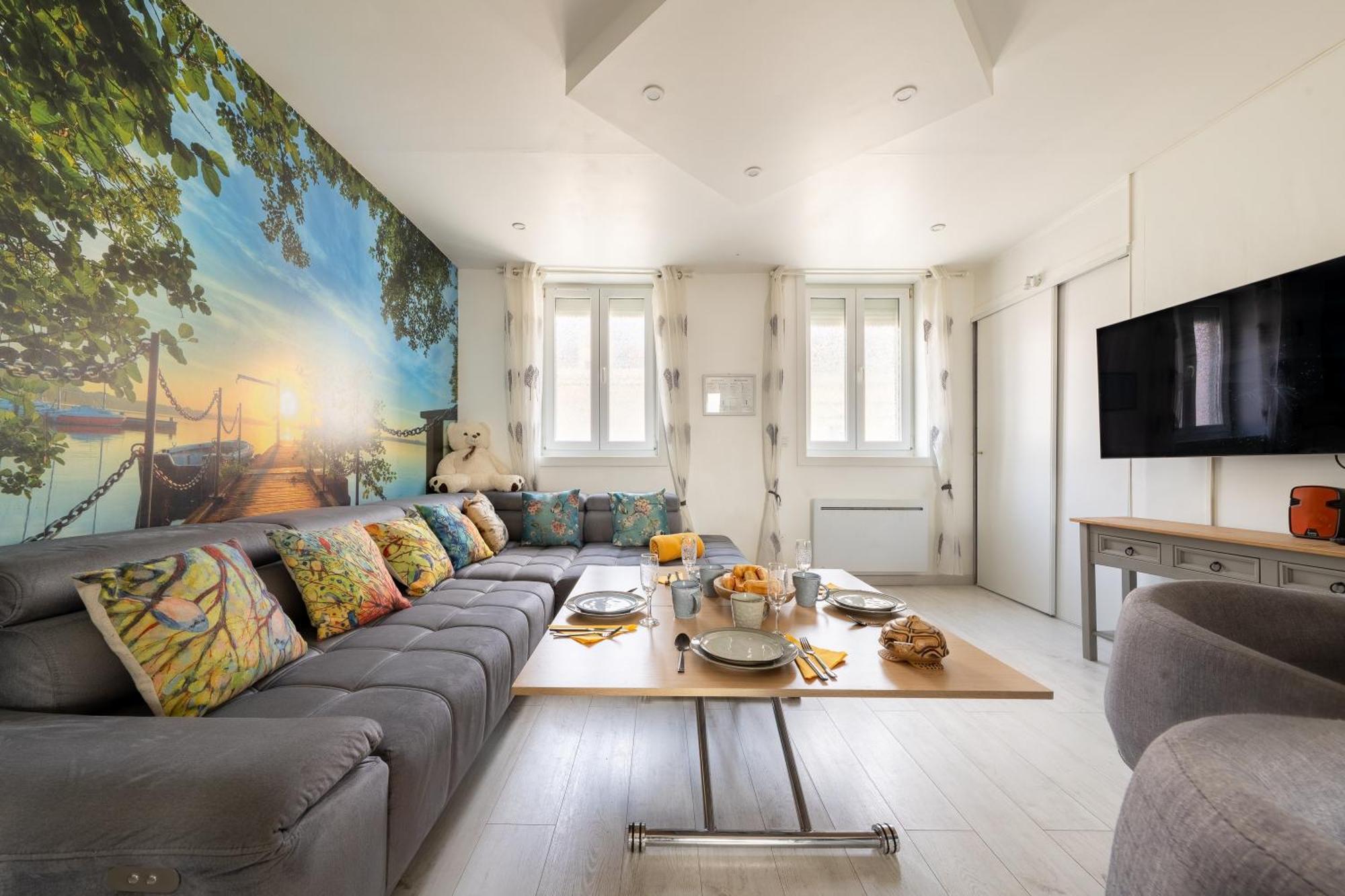 Appartamento Casa Inca Calais - Duplex Soleil Latino - Parking Free, Station Esterno foto